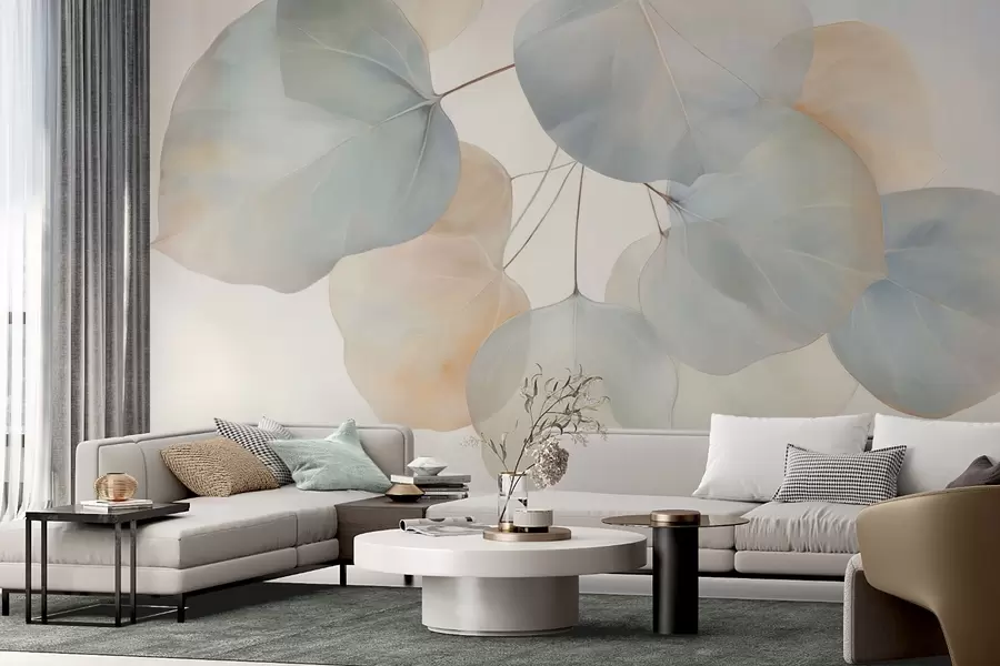 fototapeter Store blader w04599