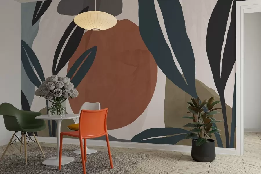 fototapeter Abstrakt botanikk w04592