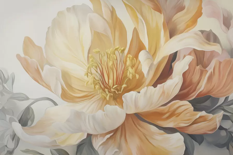 fototapeter Blomstrende blomst w04686