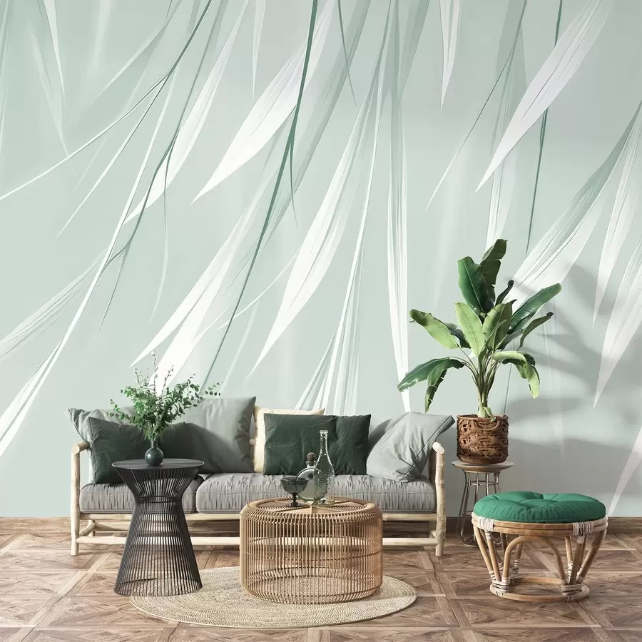 fototapeter Hengende tynne blader w04703v1