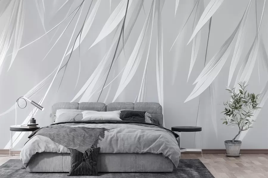 fototapeter Hengende tynne blader w04703v3