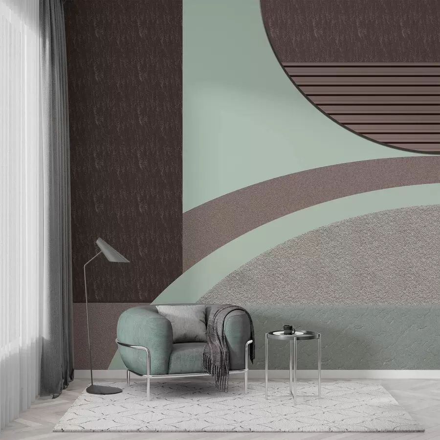 fototapeter abstrakt strukturert geometri  w04631