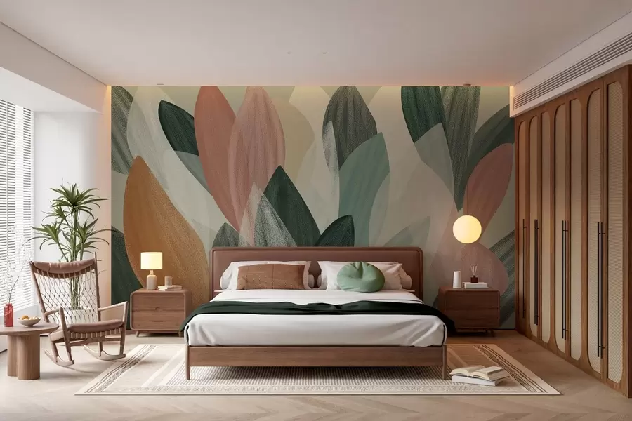 fototapeter fantasi blader  w04757