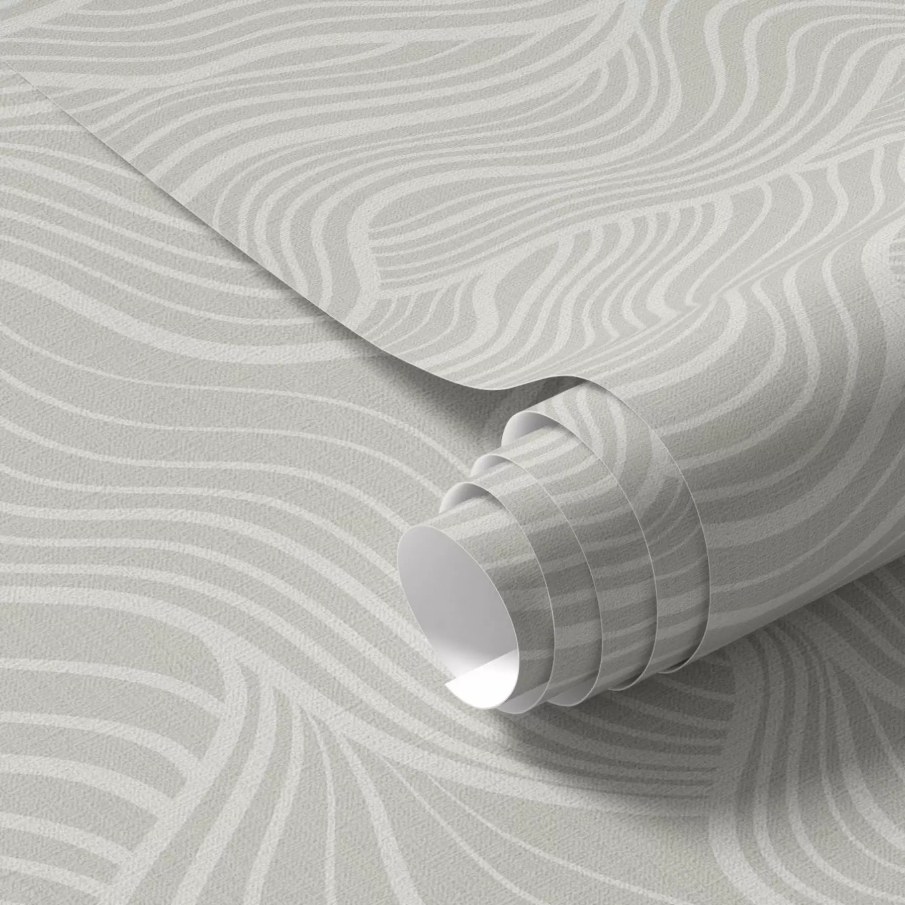 fototapeter Bølger på grå-oliven bakgrunn med stofftekstur a00681