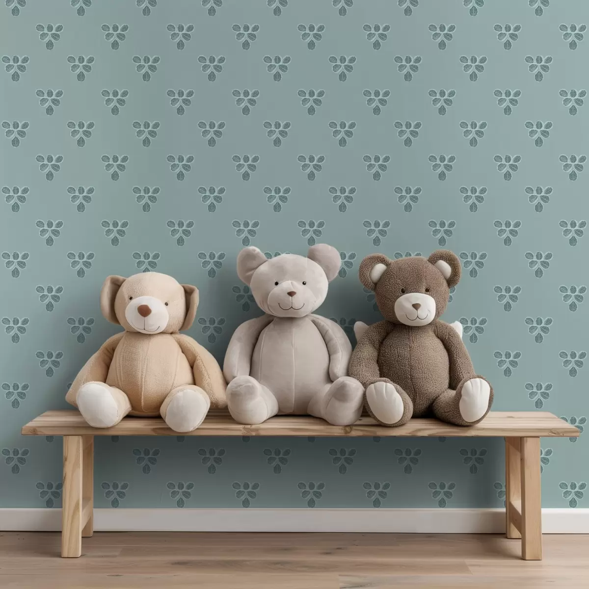 Bakgrunn Liten repetisjon: treblader på kjølig blått a00848v1