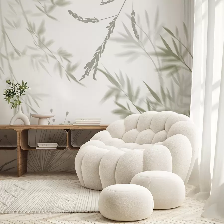 fototapeter Løvverk-silhuetter w04850