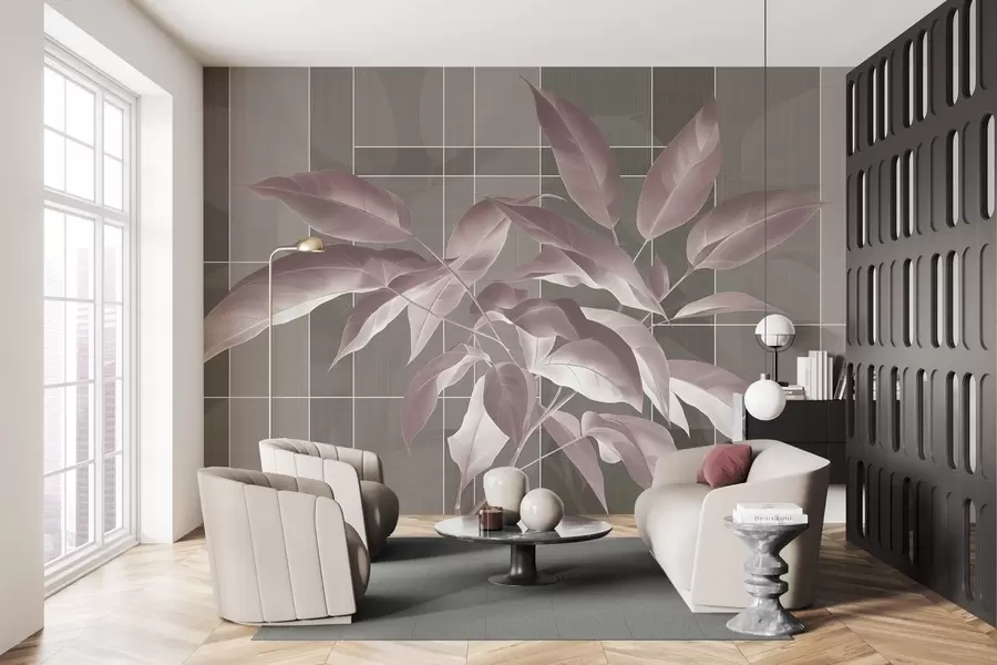 fototapeter Grasiøs gren w04840v2