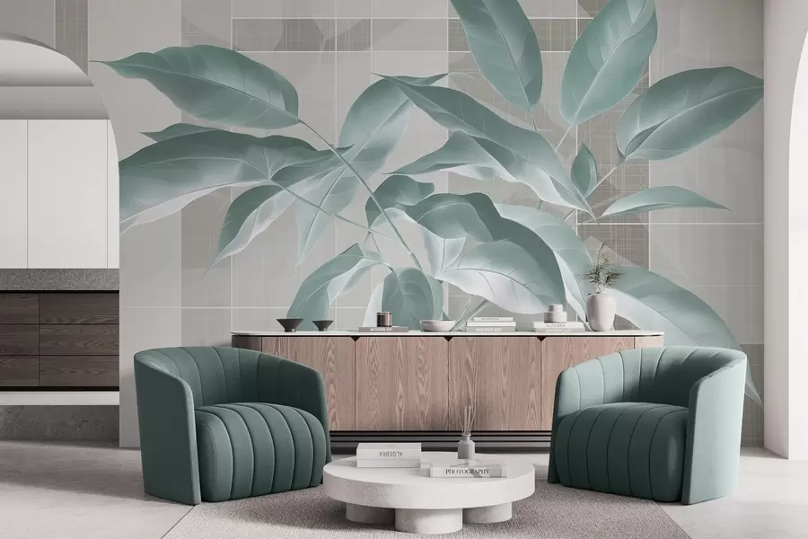 fototapeter Grasiøs gren w04840v3