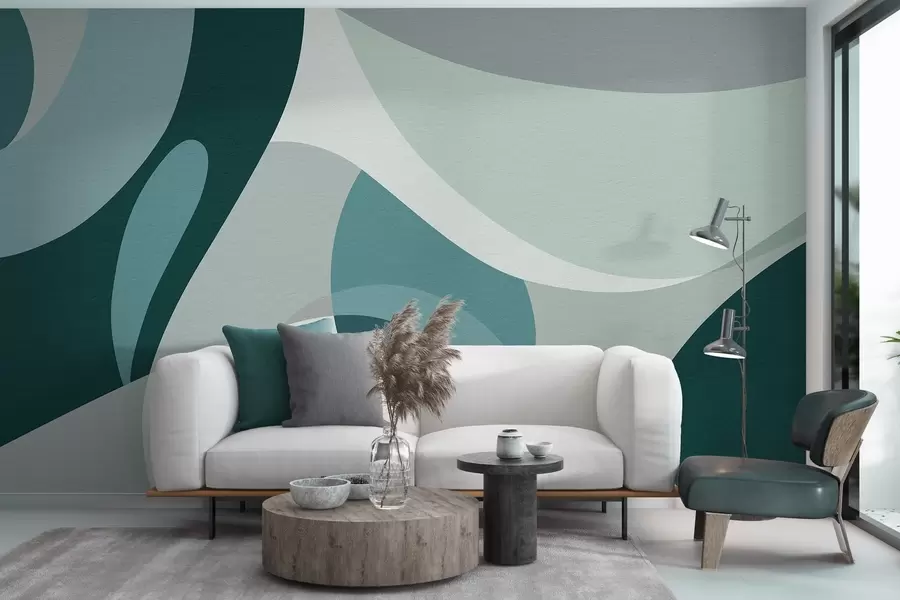 fototapeter Geometrisk abstraksjon w04843v2