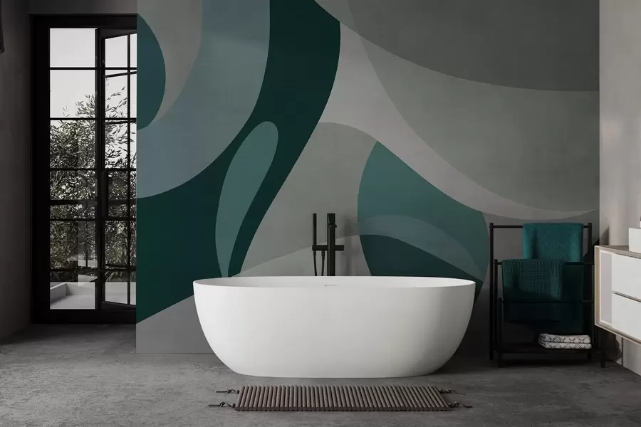 fototapeter Geometrisk abstraksjon w04843v2