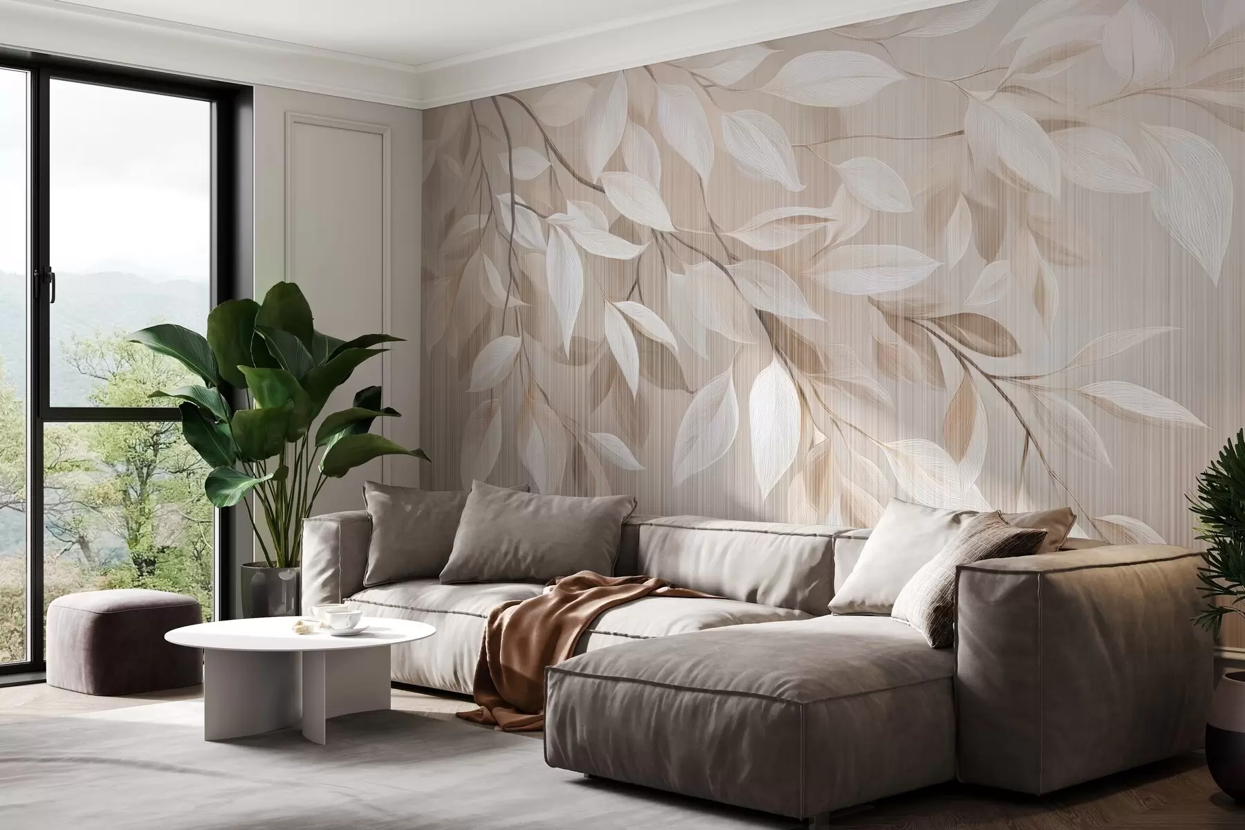 fototapeter Hengende gren w04903