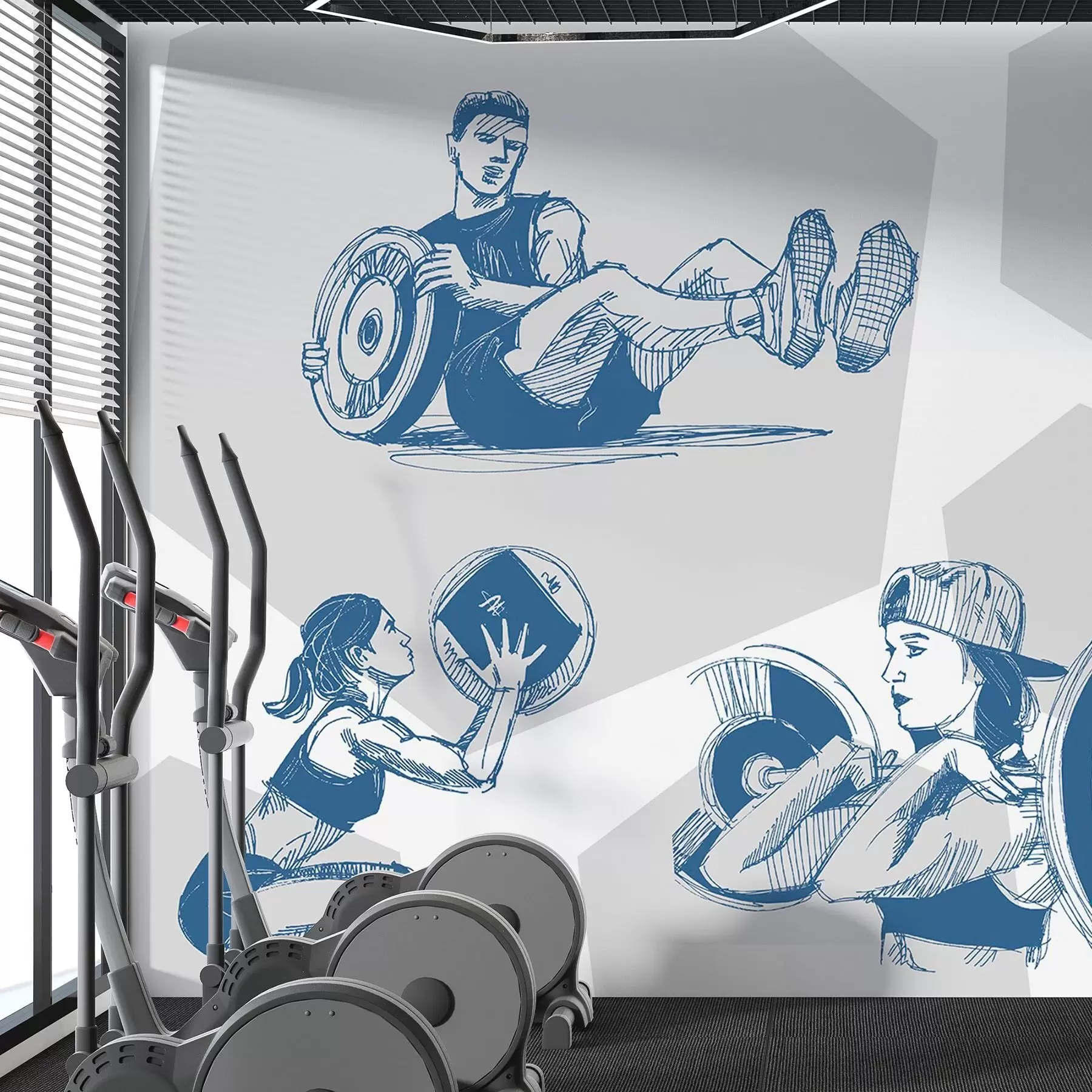 fototapeter Idrettsutøvere w04909