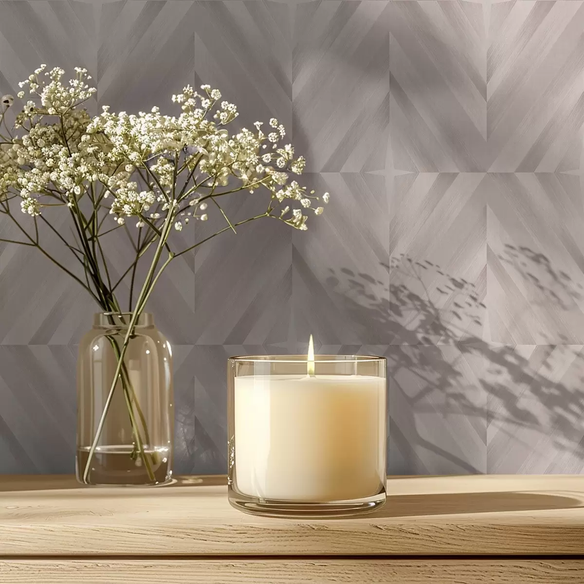 Bakgrunn Mykt mønster av diagonale streker i beige toner a00983