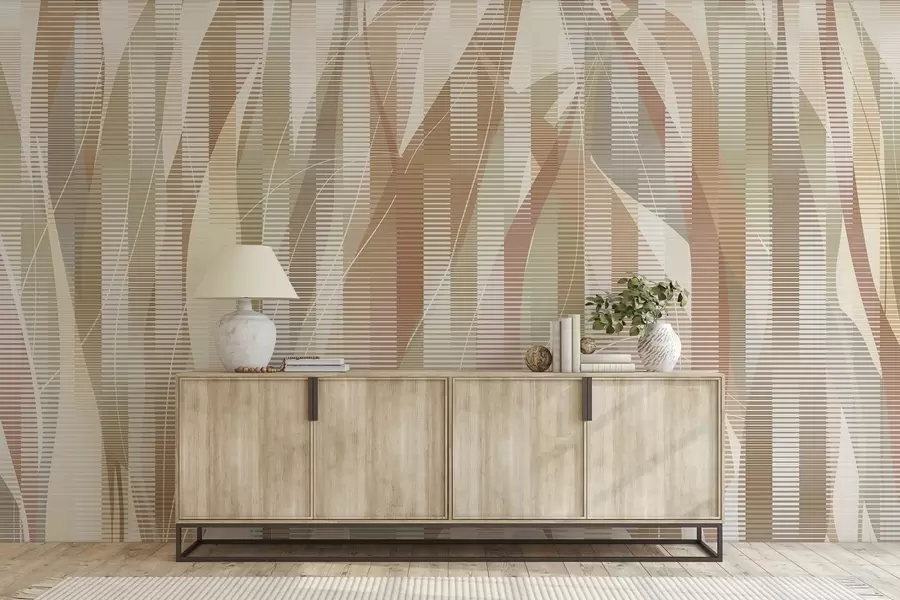 fototapeter Sammenflettede elementer w04945