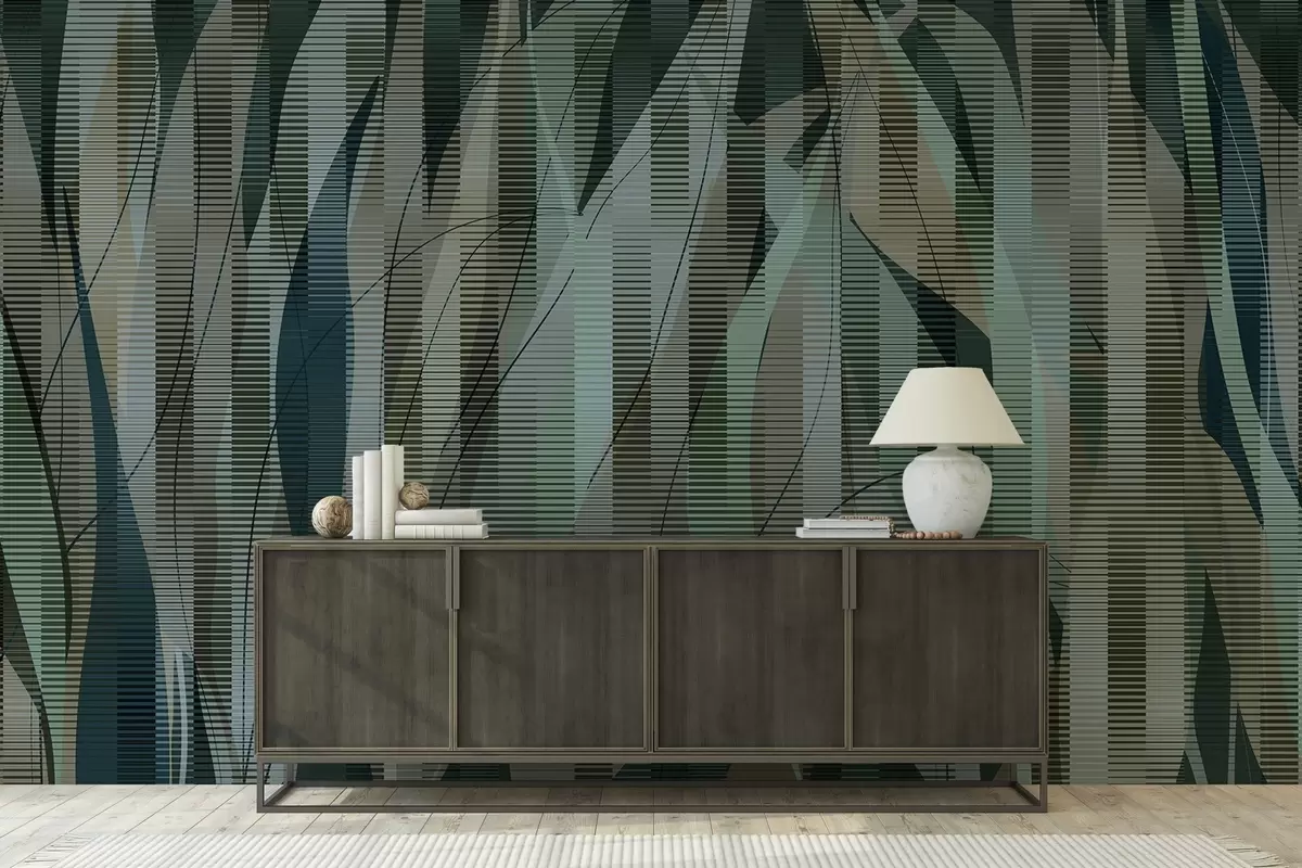 fototapeter Sammenflettede elementer w04945v2