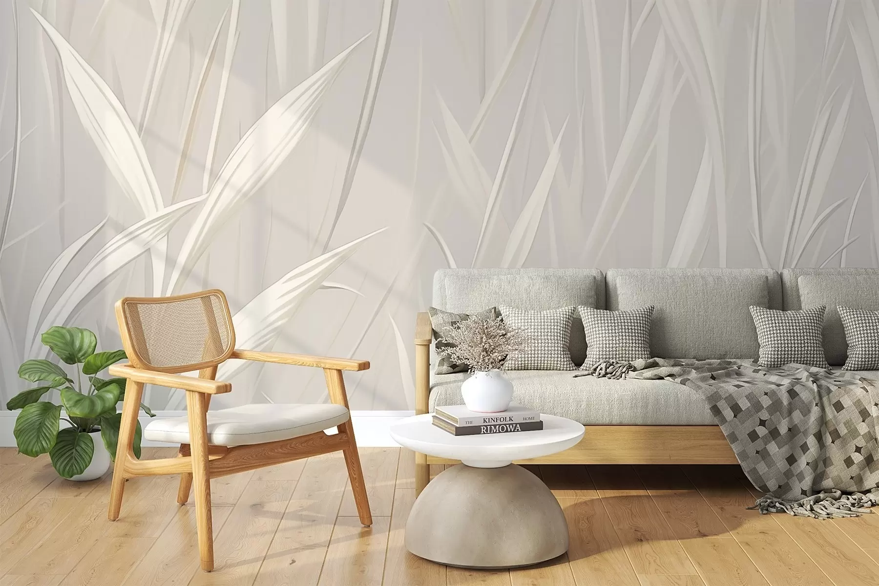 fototapeter Abstrakt gress w04915