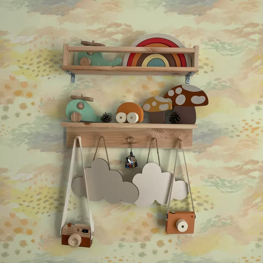 fototapeter Pastellfargede penselstrøk i en varm, kremgul palett a00999v1