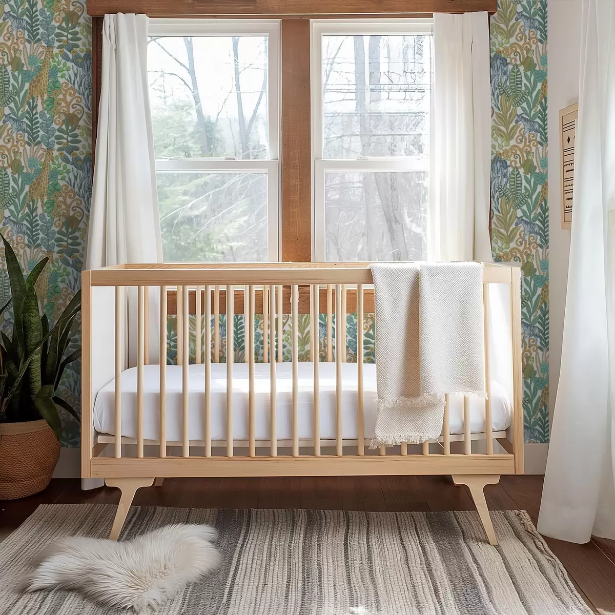 Bakgrunn Muntre savannedyr blant blader på hvit bakgrunn a01000