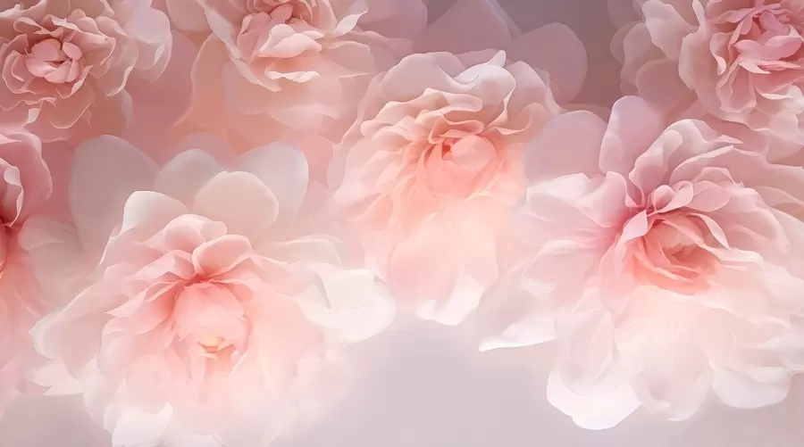 fototapeter Peoner w04919