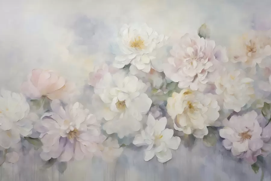 fototapeter Delikate blomster w09595