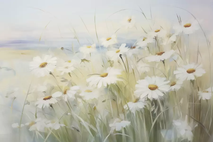 fototapeter Blomsterfelt w05035