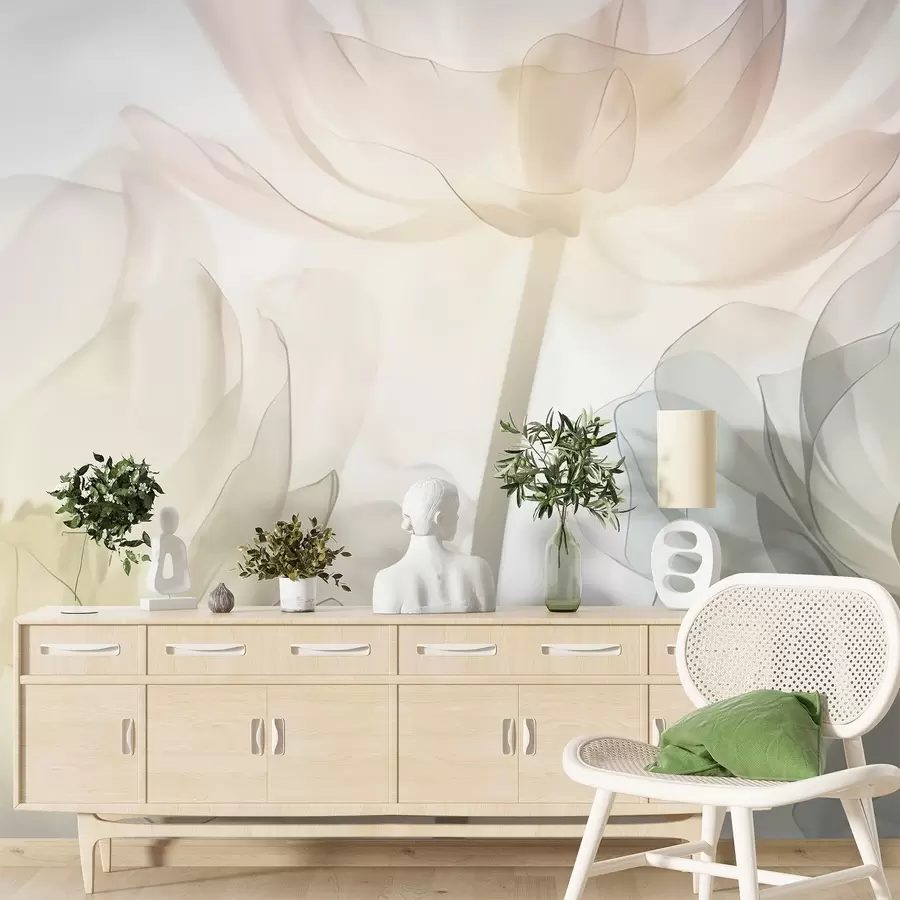 fototapeter Store blomster w05030