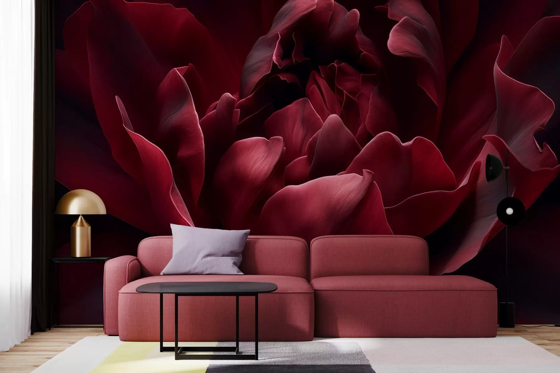 fototapeter Hvisking av kronblader w05040v1