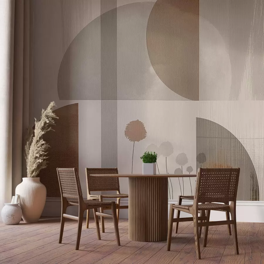 fototapeter Blomster og tekstur w09627