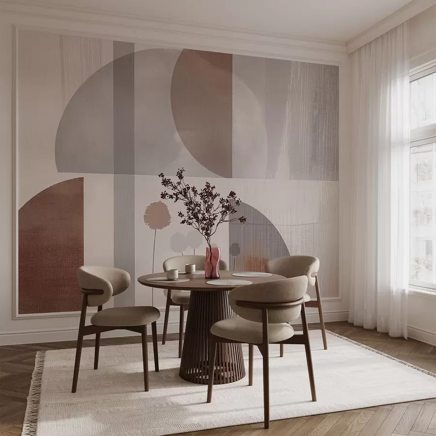 fototapeter Blomster og tekstur w09627v1