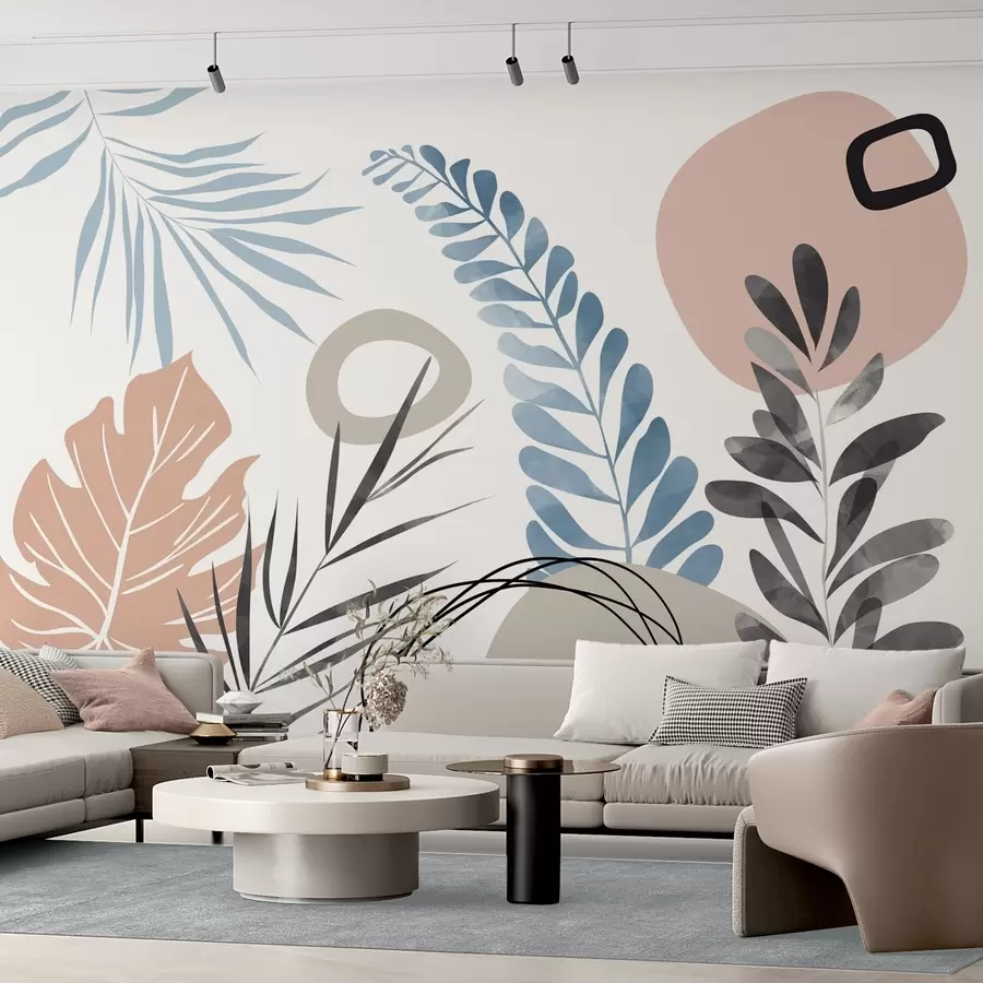 fototapeter Abstraksjon med vegetasjon w05137v1