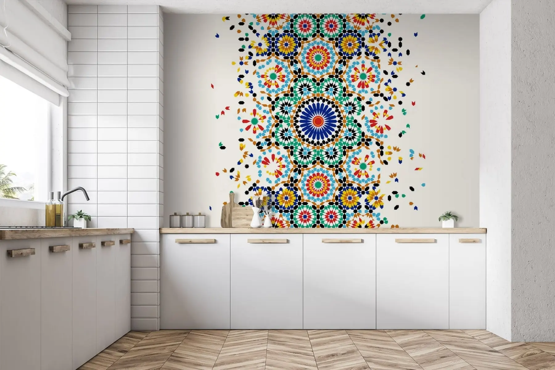 fototapeter Marokkansk mønster u71921