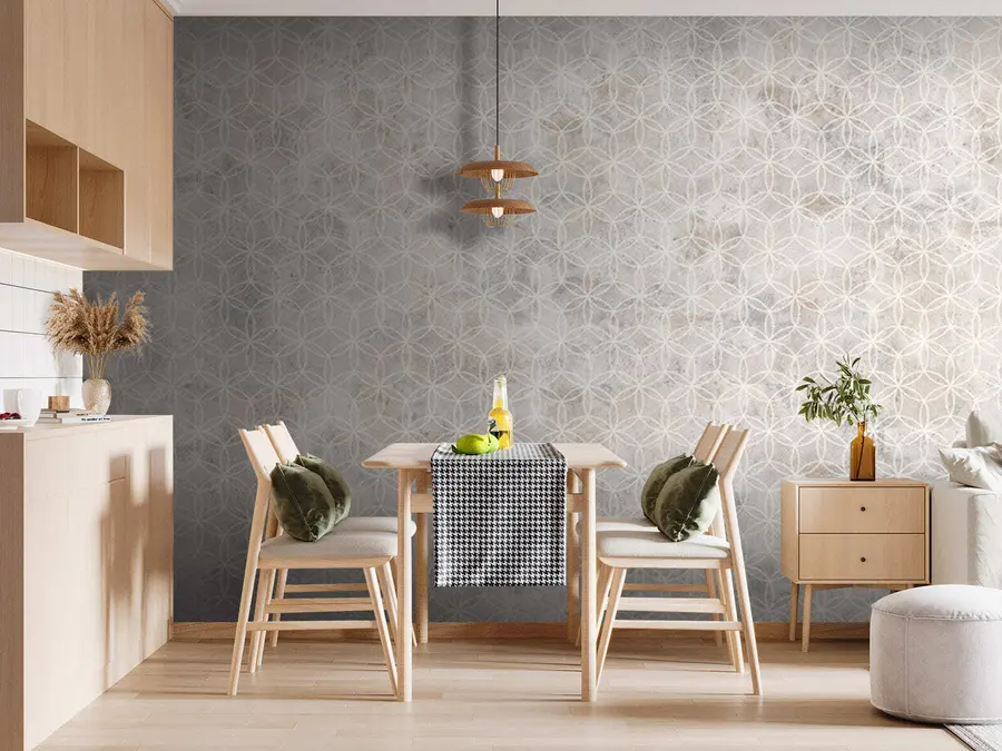 fototapeter Mosaikk av sement og betong u71923