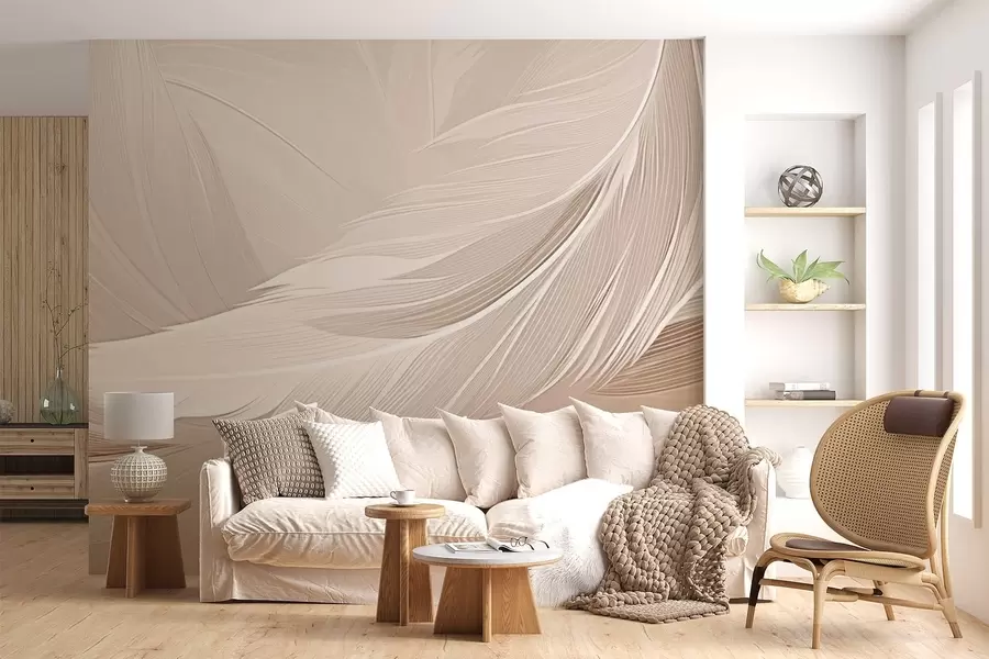 fototapeter Fjær w05104