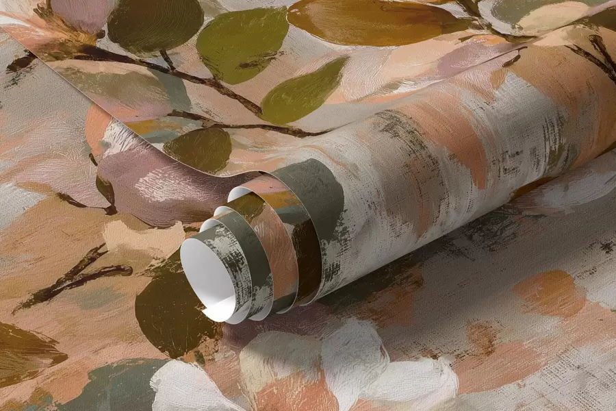 fototapeter Blomsterpenselstrøk a00968