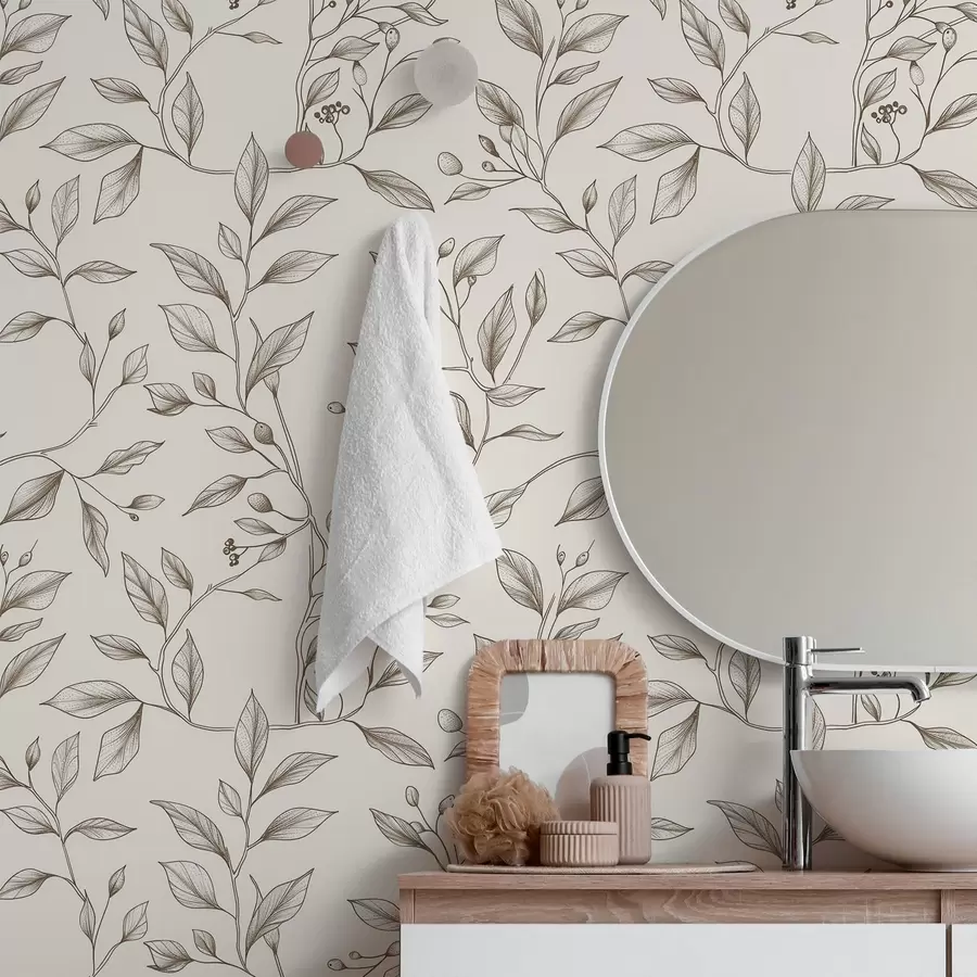 fototapeter Delikate grener a01147