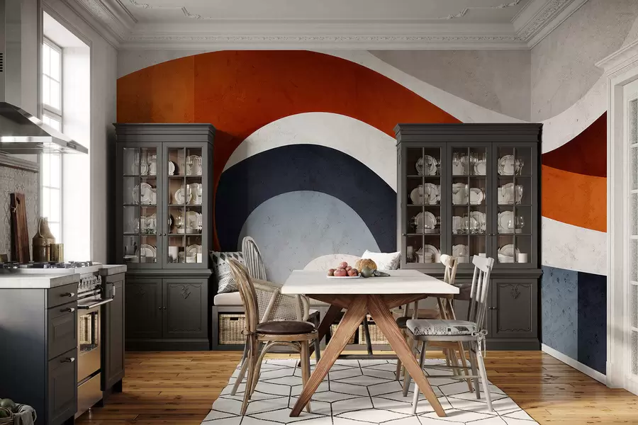 fototapeter Geometrisk rom w05169