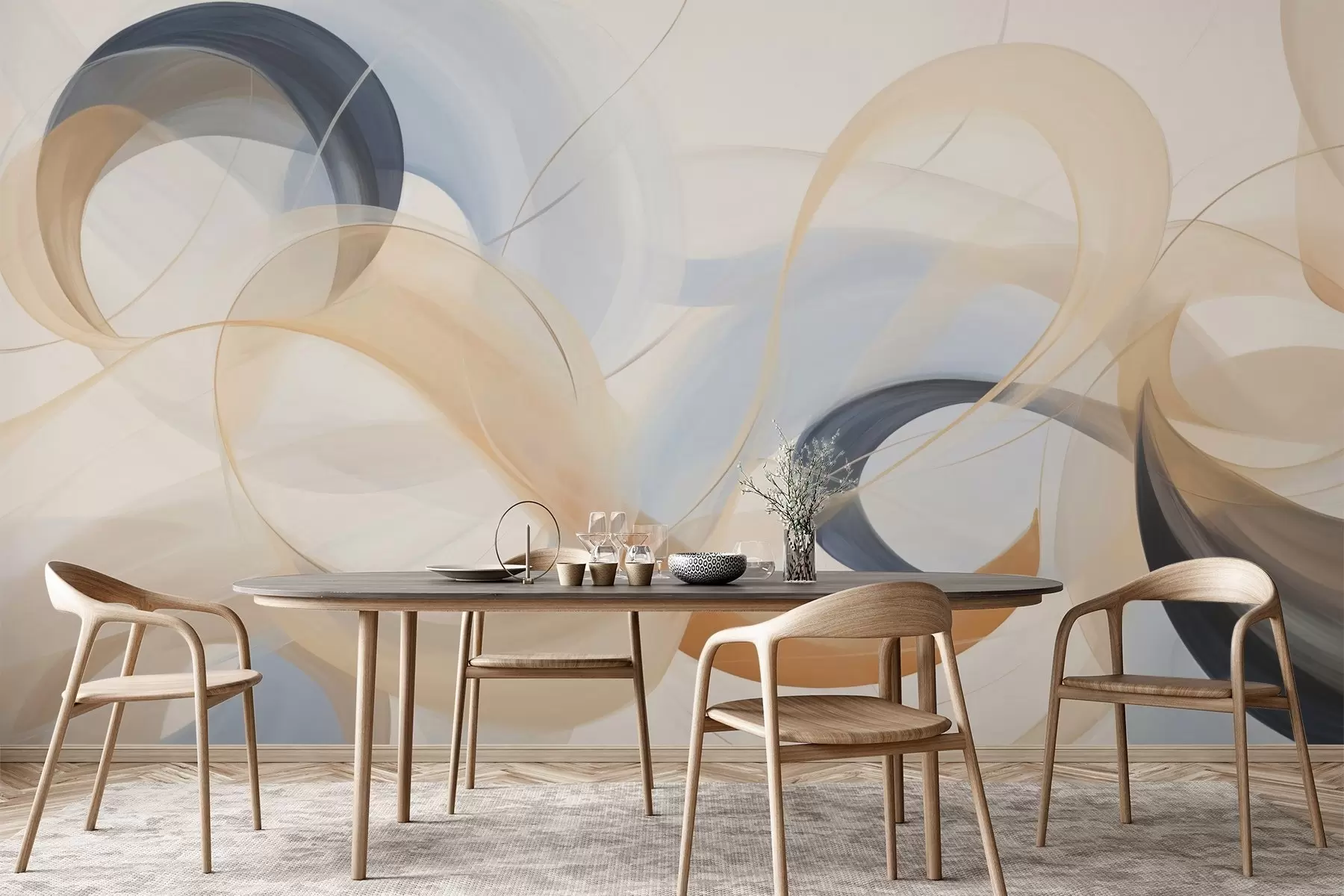 fototapeter Abstraksjon w05204