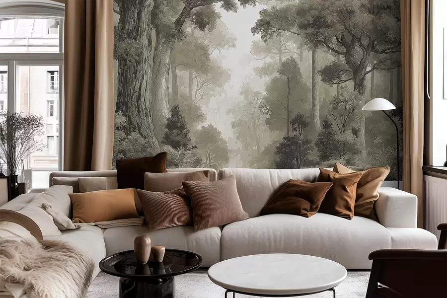 fototapeter Løvskog w05196v1