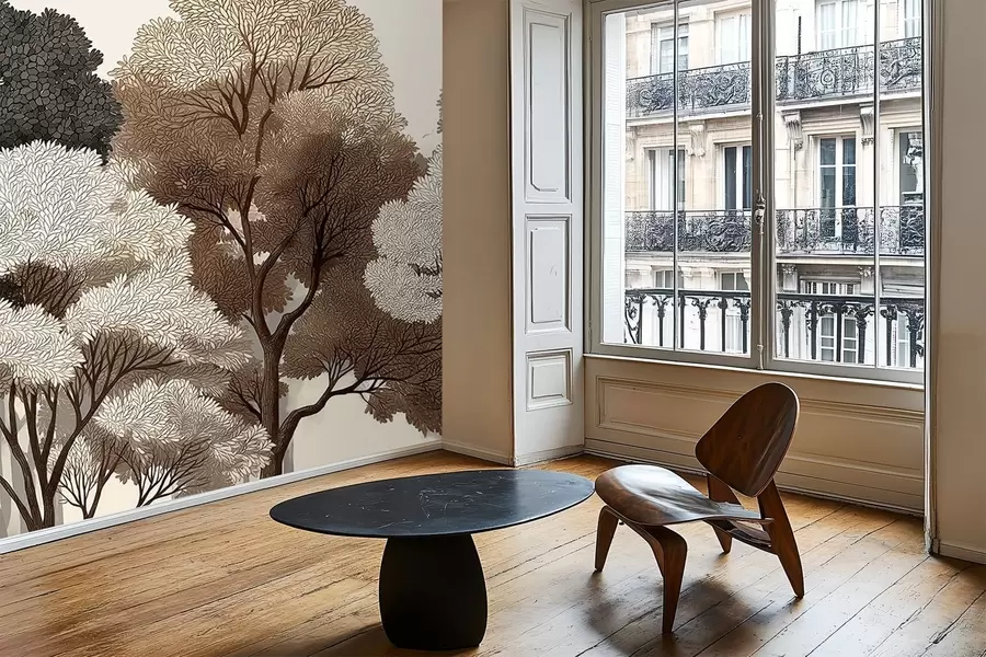 fototapeter Løvskog w05198