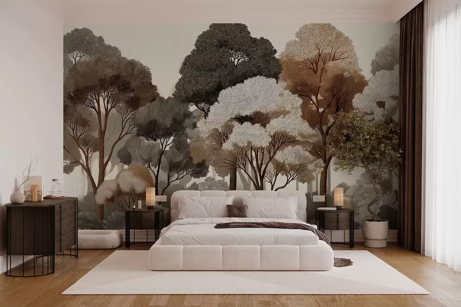 fototapeter Løvskog w05198v1