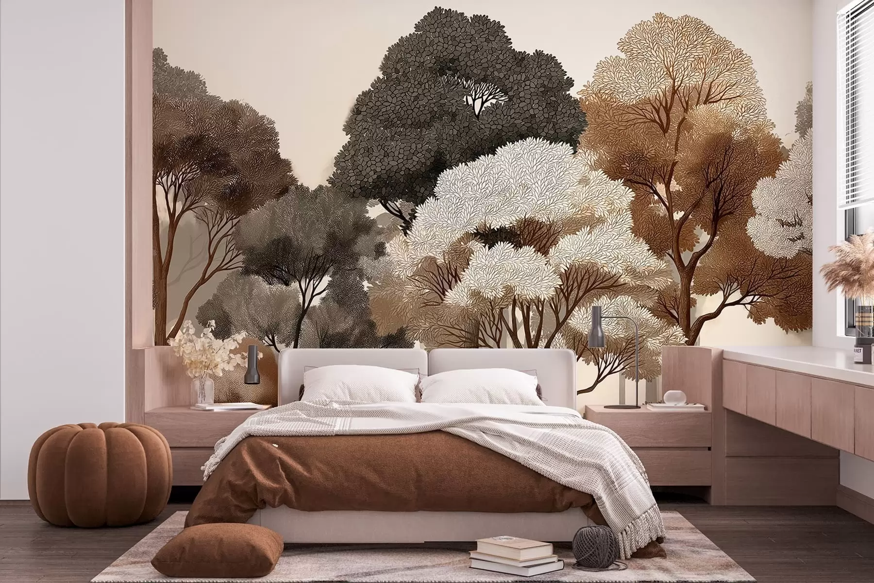 fototapeter Løvskog w05198v1