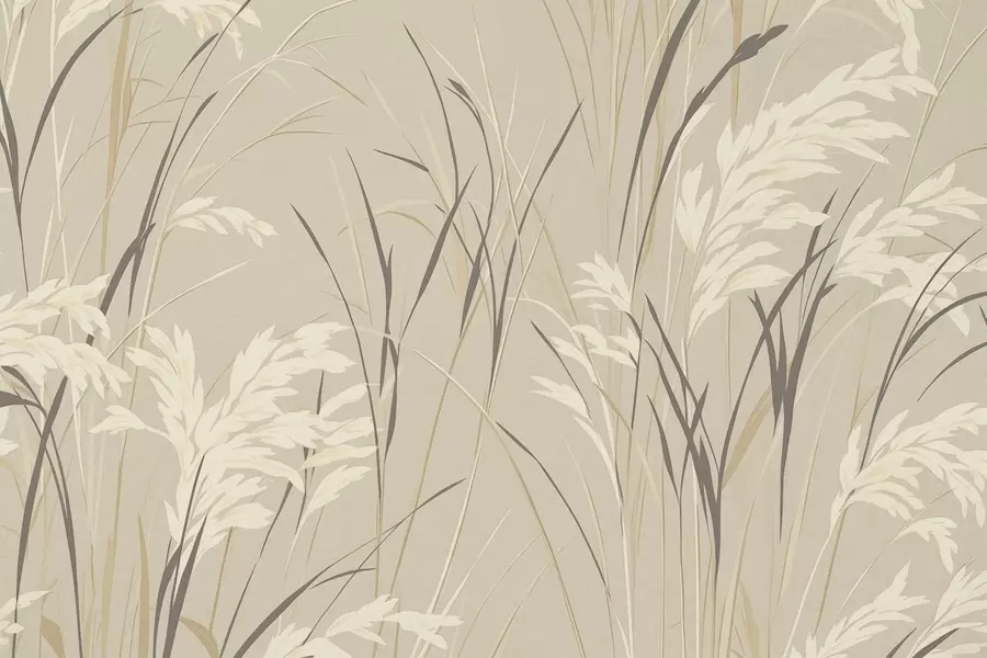 fototapeter Tynne stilker av villblomster w09696