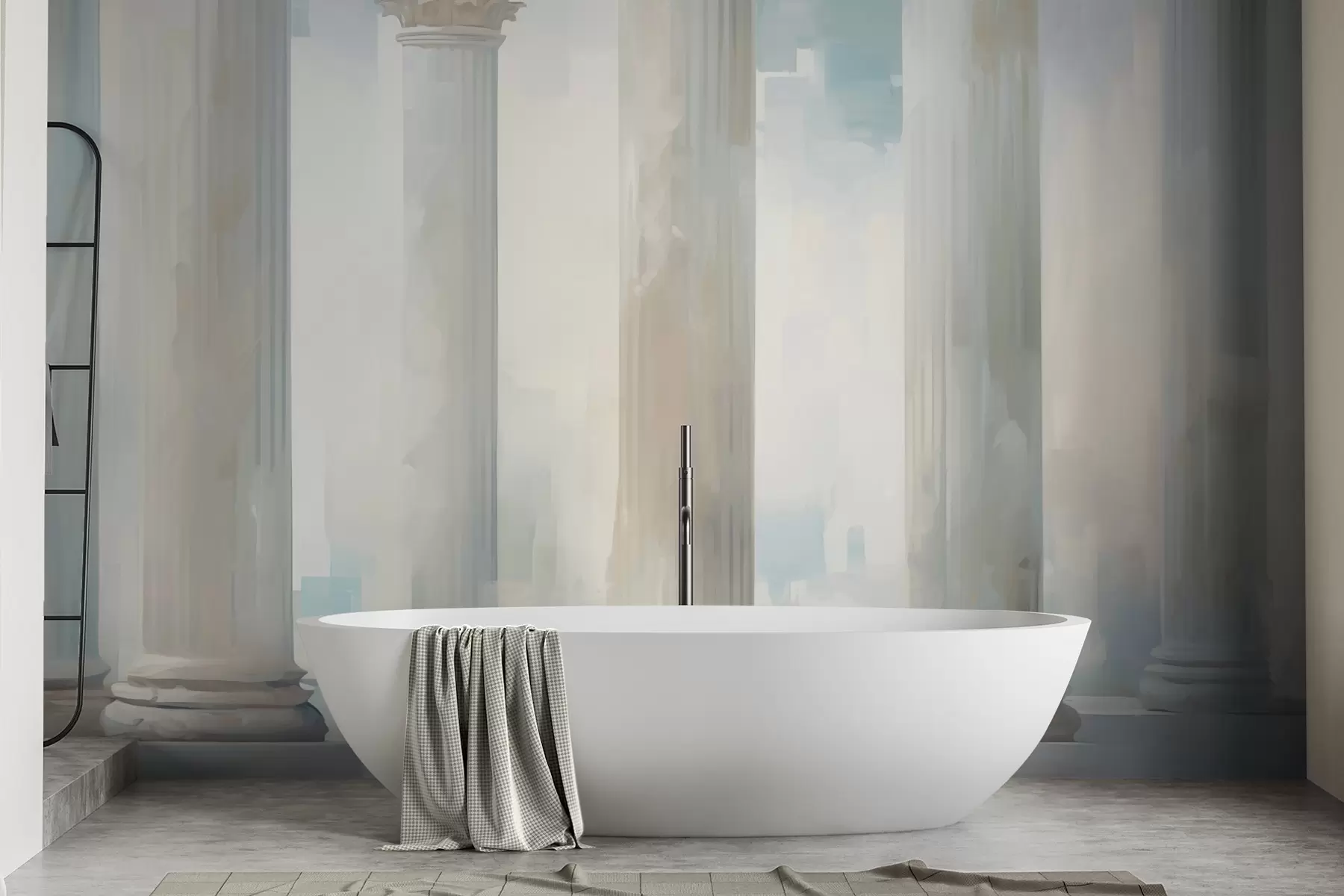 fototapeter Søyler imitasjon av maleri w05228