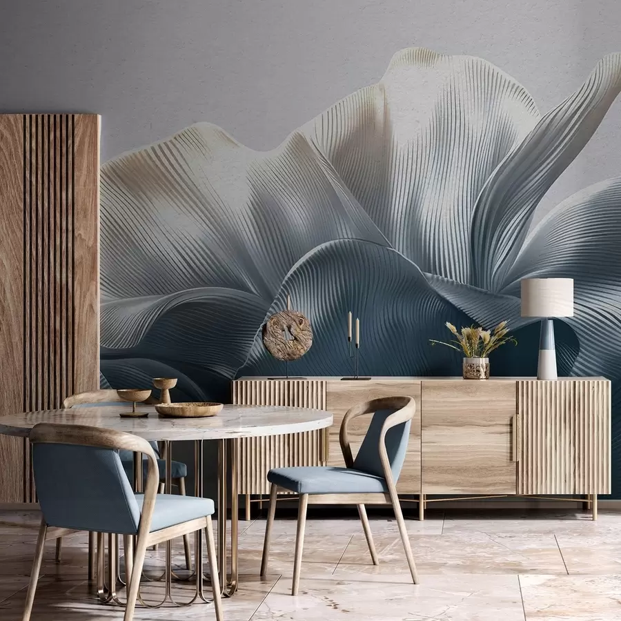 fototapeter Volumetriske kronblader w05242