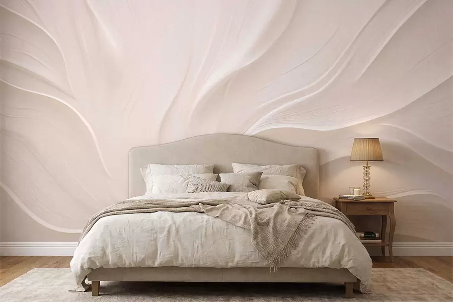 fototapeter Delikate, gjennomsiktige blader på en gren w05267