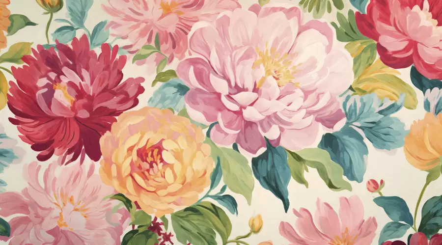 fototapeter Peonhage w05313