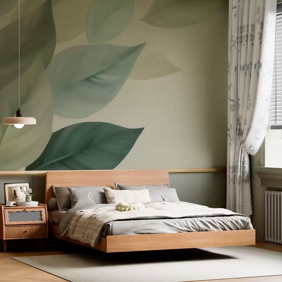 fototapeter Store blader w05107