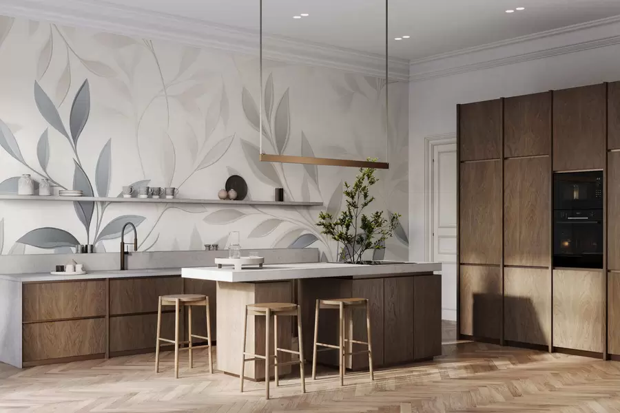 fototapeter Stille blant bladene w05279