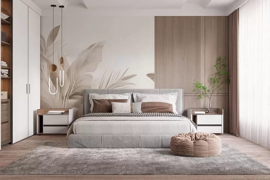 fototapeter Bananblader, lange blader w05377