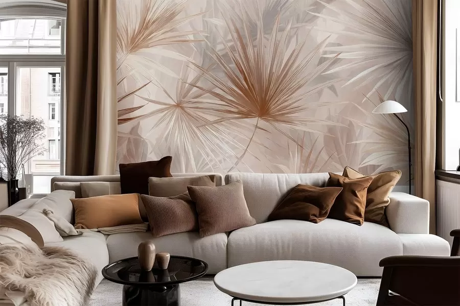 fototapeter Bragea, spisse blader w05405